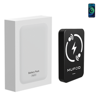 Batteries externes magnétiques sans fil 20W 5000 mAh 10000 mAh, charge rapide, chargeur de téléphone portable