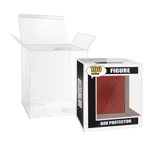 Groothandel Afdrukken Clear Box Plastic Pet Opvouwbare Pvc Verpakking Voor Voedsel Of Cadeau Display