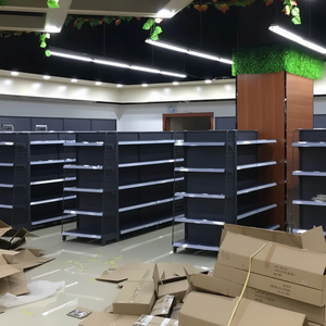 Estantería Metálica de Doble Cara de Diseño Moderno para Supermercado, Estantería de 5 Niveles para Exhibición en Tiendas y Comercios - Product Image 4