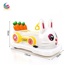 Nouvelle Voiture Tamponneuse Électrique Lapin pour Enfants avec Lumières et Musique, Manège Parent-Enfant pour Centres Commerciaux et Places, Vente Directe Usine, Certifiée CE - Product Image 3