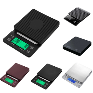 K07 Hand kaffee Elektronische Timing Bar Lebensmittel Küchen waage 0,1g Präzision <span class=keywords><strong>Smart</strong></span> Home Gewerblicher Großhandel Batterie betriebene AAA - Product Image 1