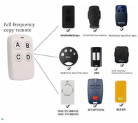 Control Remoto de Código Variable Compatible con Controles Remotos de Puertas de Garaje Nice, Faac, Bft, Dooe y Han