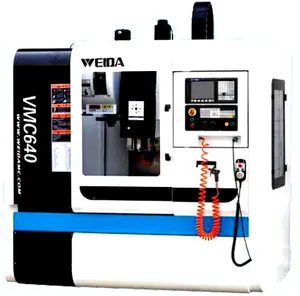 Vmc640 yüksek hassasiyetli düşük fiyat 3 eksen 5 eksen frezeleme makine