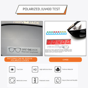 แว่นกันแดดเกรย์แจ็ค รุ่น 1318 สำหรับทุกเพศ ป้องกันแสงสะท้อน ป้องกันรังสียูวี 400 แฟชั่นสำหรับขับรถ เลนส์ TAC กรอบแว่นกันแดด - Product Image 3