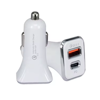 Hochwertiges 36W QC 3.0 PD Typ-C Auto-Ladegerät, Mini Auto-Ladeadapter PD