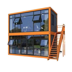 Contenedor Móvil para Sala de Juntas, Instalación Sencilla, Oficina Moderna, Sala de Vidrio, Edificio Temporal Móvil - Product Image 5