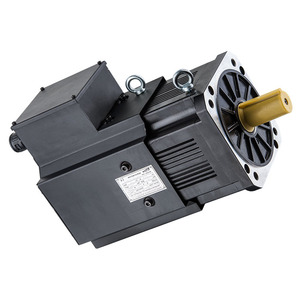 มอเตอร์เซอร์โว AC ขนาด 11kW 15HP 1500rpm สำหรับเครื่องจักรไฮดรอลิก เครื่องฉีดพลาสติก เครื่องเย็บผ้า รุ่น 200H11D15C 3 เฟส 380/480V IE3 - Product Image 3