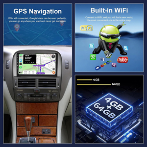 Dual Din 7 9 <strong>10</strong> Inch IPS Touch Screen <strong>Android</strong> Portable Car for Player with DSP GPS Built-in WiFi &amp; CarPlay - Product Image 3