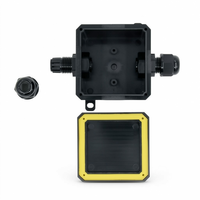Boîtier de terminaison étanche IP68 avec trous percés sur mesure et gravure laser pour carte de circuit imprimé et boîtier de driver en application souterraine