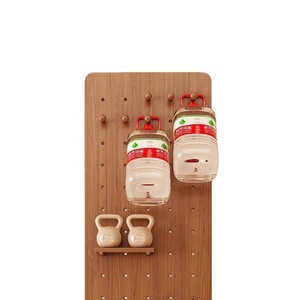 Papan Pegboard Kayu dengan Cermin Rias Tersembunyi Ukuran Penuh, untuk Kamar Tidur, Dinding, Ruang Ganti, Pintu Masuk, Gaya Modern - Product Image 6