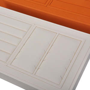 Bandeja de Joyería de Terciopelo, Modular, Ligera, de Lujo, para Exhibición de Joyas en Tiendas - Product Image 5