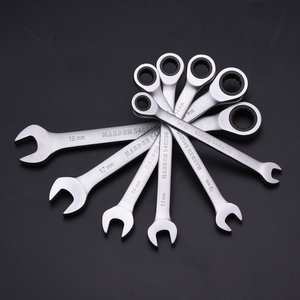 Outil professionnel 7 pièces chrome vanadium acier fixe combinaison engrenage anneau ensemble <span class=keywords><strong>de</strong></span> clés - Product Image 6