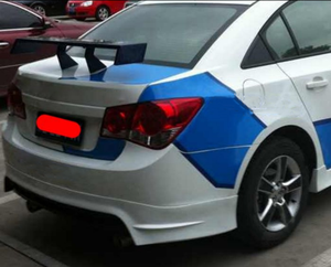 Tự Động Cơ Thể Hệ Thống Mới 2009-2013 Chevrolet Cruze Loại E Rộng Cơ Thể Kit Phía Sau Khuếch Tán Lip Bumper Phần PP Nhựa Nâng Cấp Xe - Product Image 3