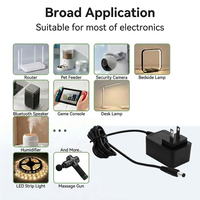 Adaptateur universel 100-240V AC DC, transformateur 12V 0,5a 6W, adaptateur d'alimentation, prise US, alimentation pour routeur, moniteurs LCD