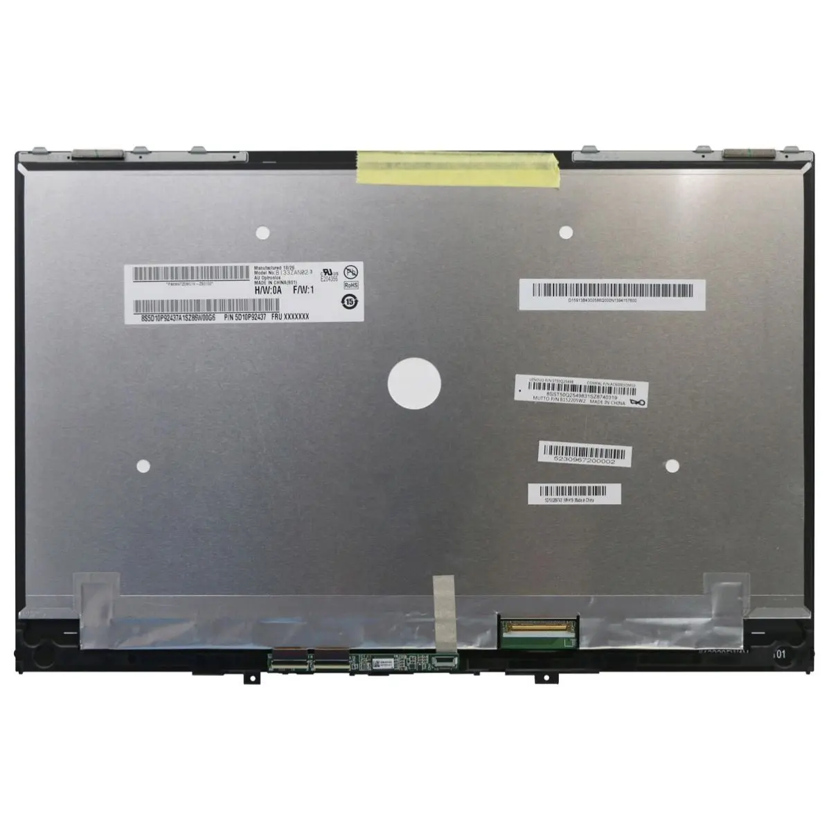 13.3" for Lenovo Yoga 730-13 Yoga 730-13IKB 81CT Lcd Touch Screen Digitizer Assembly FHD OR UHD P/N 5D10Q89746 5D10Q89743