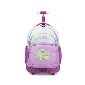 Tas Ransel Sekolah Anak Model Troli Kapasitas Besar Anti Air Multifungsi Motif Kartun Lucu, Terbaru 2022 - Product Image 1