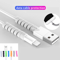 Protection de Câble en Silicone en Spirale pour Câble de Charge iPhone 14, Vente en Gros Usine 2023