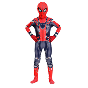 Boys <strong>Spiderman</strong> Polyester Jumpsuit Suits <strong>Pants</strong> Top Halloween Party Cosplay Costume TV &amp; Movie Costumes - Product Image 2