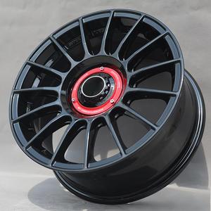 Jantes en alliage <span class=keywords><strong>OZ</strong></span> Racing 15 16 pouces 4x100/108 <span class=keywords><strong>5x100</strong></span>/108/114.3 noires à rayons multiples 10 trous pour BMW Mercedes Audi - Product Image 3