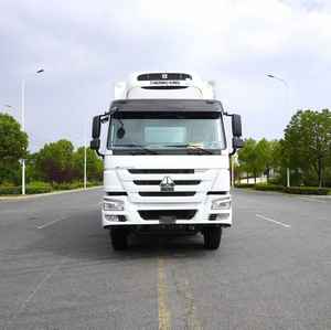 Camion de réfrigérateur de ³ de SINOTRUK HOWO 18m pour le fruit frais de transport/viande fraîche/vaccin médical à vendre - Product Image 3