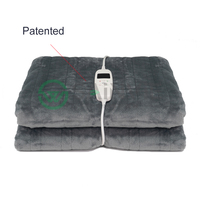 Nouvelle version 110v twin full queen king size lavable jet électrique personnalisé chauffé sur couverture pour le lit et l'hiver