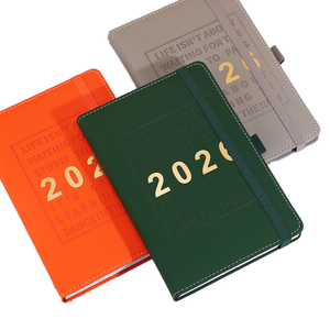 แผนขายดีใหม่สุดสร้างสรรค์เวอร์ชั่นภาษาอังกฤษสมุดตารางเวลาปกแข็งบันทึกประสิทธิภาพประจำปีสมุดบันทึกสาย A5 - Product Image 4