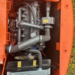 รถขุดดินเคลื่อนที่ Doosan DX150W ชั่วโมงการใช้งานต่ำ ประกอบในเกาหลีแท้ ไม่มีการรั่วไหลของน้ำมัน เหมาะสำหรับงานขุดร่องในฟาร์ม - Product Image 2