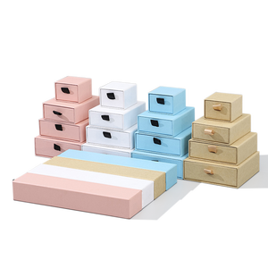 กล่องใส่เครื่องประดับกำมะหยี่สุดหรู พร้อมบริการสลักโลโก้ตามสั่ง |   บรรจุภัณฑ์แหวนและสร้อยคอระดับไฮเอนด์ - Product Image 5