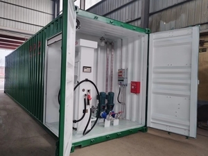 محطة وقود متنقلة تعمل بالطاقة الشمسية مع موزع، خزان وقود محمول رائج البيع - Product Image 2