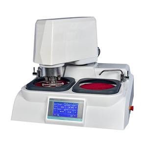 Máquina Pulidora y Amoladora de Muestras Metalográficas Totalmente Automática de Doble Disco Q-100B para Tratamiento de Superficies Metálicas, Uso en Laboratorio, 1 Año de Garantía - Product Image 1