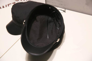 Spring Autumn Sailor <strong>Hats</strong> <strong>Black</strong> Ladies Beret Caps Flat <strong>Top</strong> Captain Cap Travel Cadet Octagonal <strong>Hat</strong> - Product Image 4