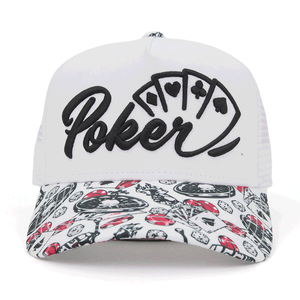 Gorras de béisbol deportivas de ala curva de 5 paneles de algodón con logotipo bordado personalizado de alta calidad, gorra de camionero con logotipo impreso personalizado para hombre - Product Image 4