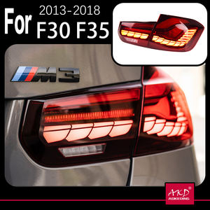 AKD luces del coche para BMW F30 LED Luz de cola 2013-2018 F35 F80 lámpara trasera M4 diseño <span class=keywords><strong>318i</strong></span> 320i 325i 330i DRL señal Auto Accesorios - Product Image 2