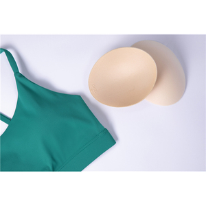 Vente en gros Nouveau soutien-gorge de sport écologique à impact élevé pour femmes Hot Sexy Triangle Back Rembourré amovible Fashion Yoga Bra - Product Image 5