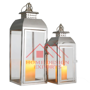 2025เทียนสแตนเลสทันสมัยสำหรับตกแต่งสวนชั้นกลางสวนโคมไฟสำหรับตกแต่งบ้านโรงแรมและร้านอาหาร - Product Image 3