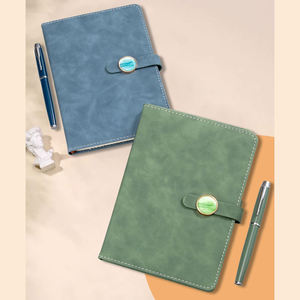IStapromo Gifts Father's Day Business Notebook Gift Box PU Leather UV Printing Custom Logo High-end Office Meeting Recordbook - Product Image 1