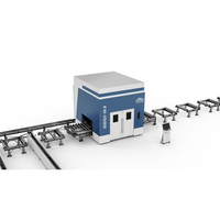 Équipement de découpe laser CNC FINCM en acier à profil élevé 1500 1250 20000W pour perçage, encoche, marquage et chanfreinage