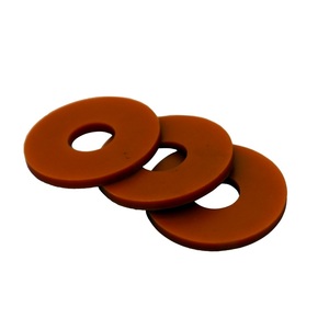 <span class=keywords><strong>Rondelle</strong></span> ronde isolante en nylon 66 10kV pour panneaux électriques avec indice de flamme V-0 UL94, <span class=keywords><strong>rondelle</strong></span> ronde en plastique - Product Image 2