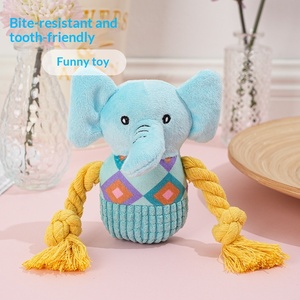 Plush <strong>Dog</strong> Home <strong>Toys</strong> Self-Entertainment Interactive Safe Odorless <strong>Durable</strong> Chew Teeth Cleaning Energy-Consuming Pet Supplies - Product Image 1