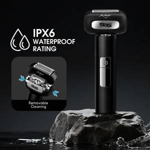 DSP Foil <b>Shaver</b> Electric Razor USB Charging Waterproof IPX7 Men's <b>Face</b> <b>Shaver</b> 6800rpm Fast Charging Dual Use Dry Wet - Product Image 4