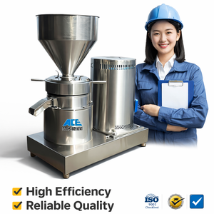 Good Quality 304 316 Split Peanut Butter Making <b>Machine</b> for Sesame Peanut Butter Grinder Colloid Mill - Product Image 4