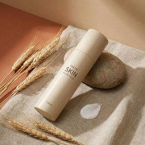 Cylindrical Gradient Frosted 30ml 50ml 100ml Glass Packaging Set Skincare Cosmetics Cream Jar Lotion Toner Spray <strong>Pump</strong> <strong>Bottle</strong> - Product Image 4