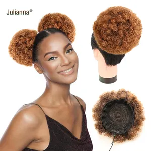 Affordable Wholesale afro hair bun For All Types Of Hair 
