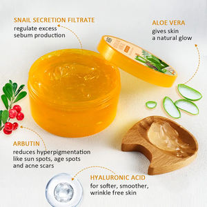 Crème hydratante au <span class=keywords><strong>gel</strong></span> <span class=keywords><strong>d</strong></span>'extrait de <span class=keywords><strong>bave</strong></span> <span class=keywords><strong>d</strong></span>'<span class=keywords><strong>escargot</strong></span> OEM, crème apaisante naturelle pour la peau, hydrate en profondeur les peaux sèches, produit de soin du visage - Product Image 3