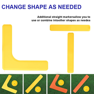 Kit de marqueurs de lignes de terrain de tennis de taille officielle pour sports de DKS-17702 DKS - Product Image 6