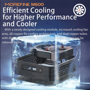 ZKMAGIC Mini <span class=keywords><strong>PC</strong></span> AMD Ryzen-9 6900HX, Thunderbolt 3, 64G DDR5, 2TB PCIe4, 2 LAN, Computer da <span class=keywords><strong>Gaming</strong></span>, WIFI6, WIN11 - Product Image 5