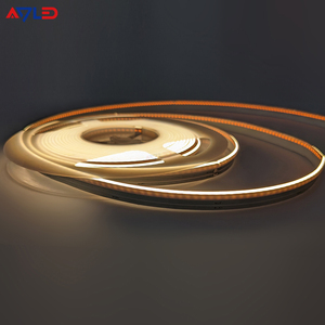 24V 8mm 576LEDs/m CCT Adjustable COB LED Strip Light Side Lighting Dimmable Dual Color 5m Length CRI 90 - Product Image 1