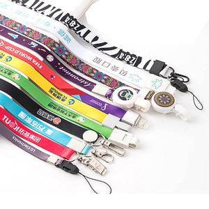 Lanières en nylon et polyester de haute qualité en gros avec logo personnalisé, lanière personnalisée pour porte-badge - Product Image 1