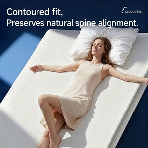 Matelas <span class=keywords><strong>de</strong></span> luxe 5 étoiles à ressorts ensachés en boîte, matelas en mousse à mémoire <span class=keywords><strong>de</strong></span> forme respirante CertiPUR-US, matelas <span class=keywords><strong>de</strong></span> <span class=keywords><strong>lit</strong></span> personnalisé et avec logo - Product Image 1