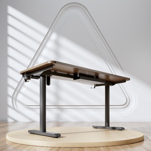 Tùy chỉnh giá điện ngồi đứng lên thang máy bảng khung lên <span class=keywords><strong>Ergonomic</strong></span> văn phòng có thể điều chỉnh bàn với máy tính để bàn - Product Image 3